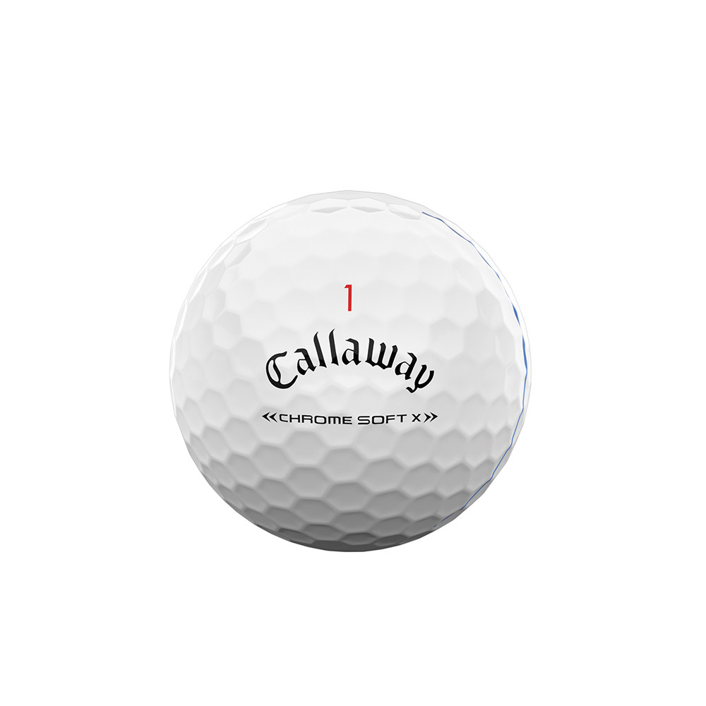 Callaway Chrome Soft X Triple Track White Golf Balls - Prior